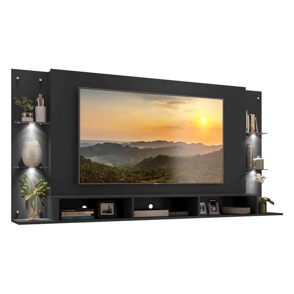 Painel c/ Sup TV 65 e 4 Leds Vegas Premium Multimoveis V3674