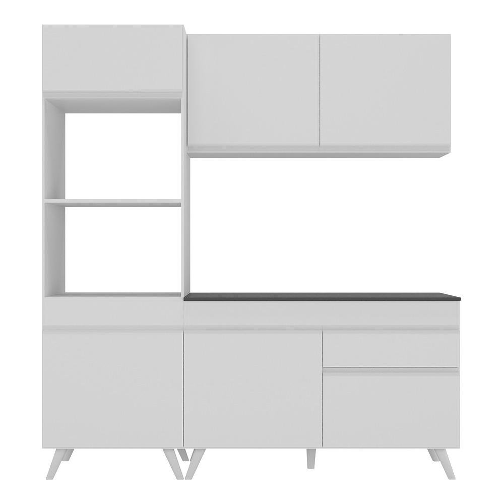 Armario de Cozinha Compacta 182cm Veneza Multimoveis V3694
