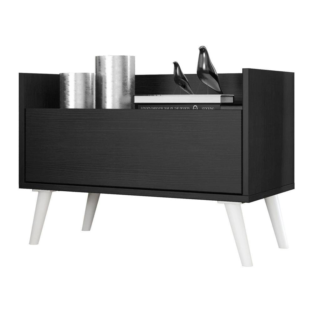 Mesa de Cabeceira 80cm Retro Multimoveis V4000
