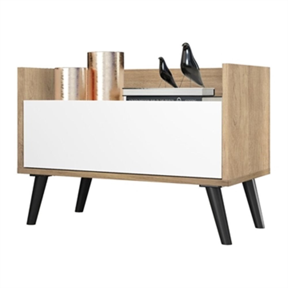 Mesa de Cabeceira 80cm Retro Multimoveis V4000