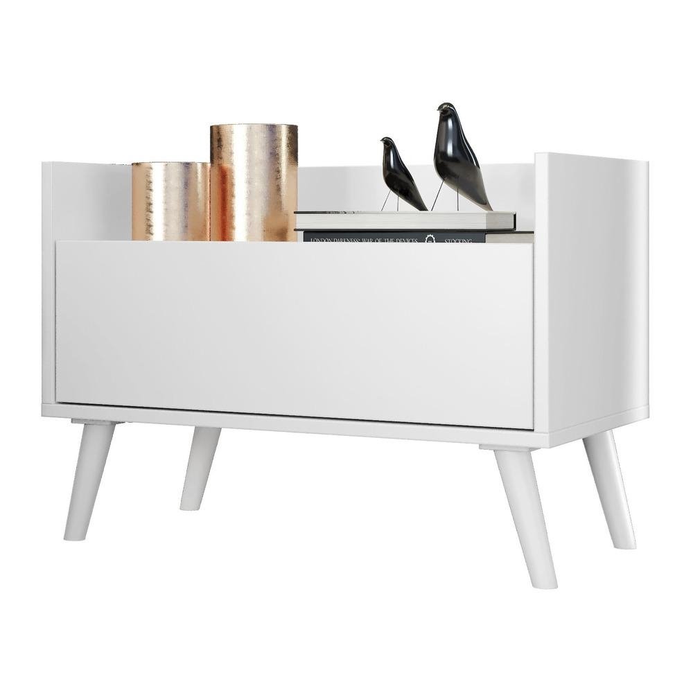 Mesa de Cabeceira 80cm Retro Multimoveis V4000