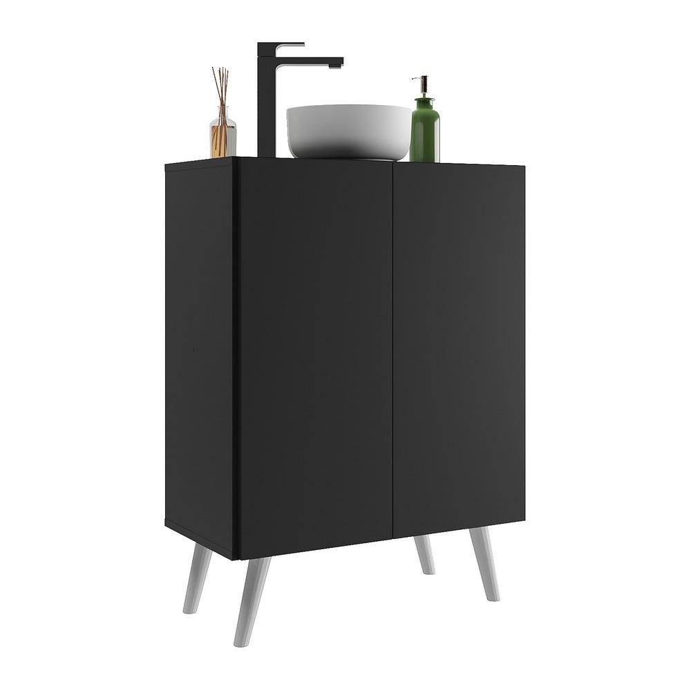 Gabinete Banheiro 2 Portas Retro 63cm Multimoveis V5006