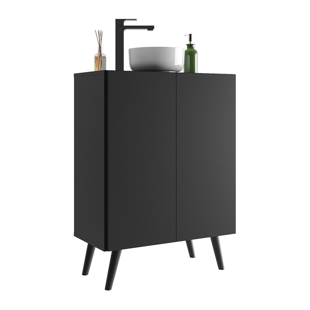 Gabinete Banheiro 2 Portas Retro 63cm Multimoveis V5006