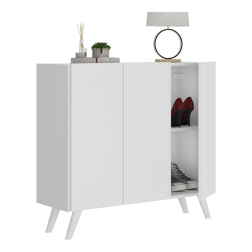 Sapateira Retro 3 Portas Nina Multimoveis V6018