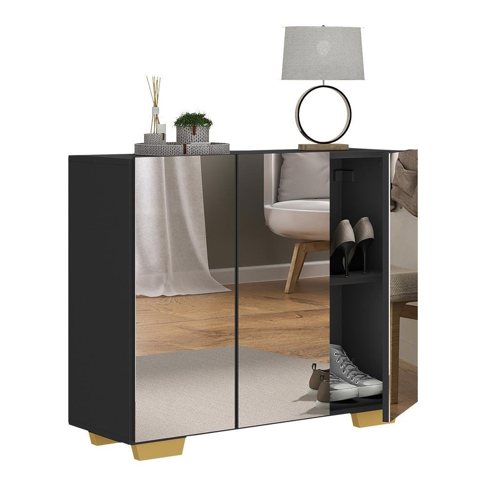 Sapateira com Espelho 3 Portas Nina Multimoveis V6023