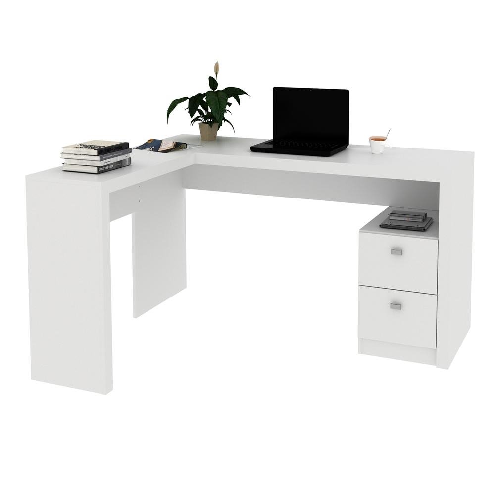 Escrivaninha/Mesa Escritorio de Canto Multimoveis VCR25032