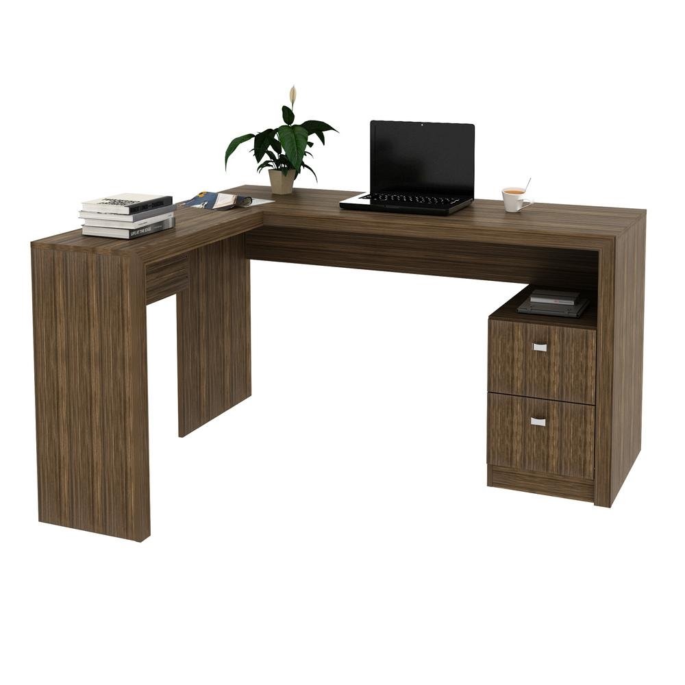 Escrivaninha/Mesa Escritorio de Canto Multimoveis VCR25032