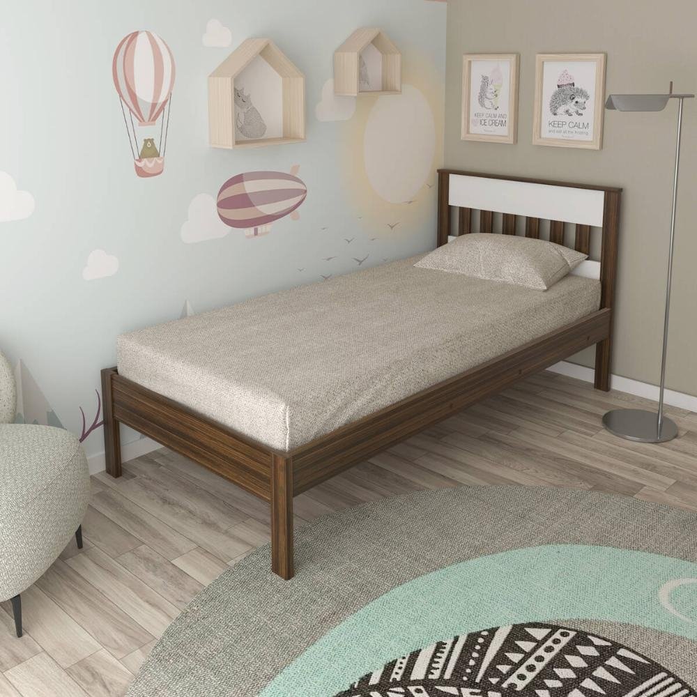 Cama de Solteiro para Colchao 88 x 188 cm Multimoveis VCR35010