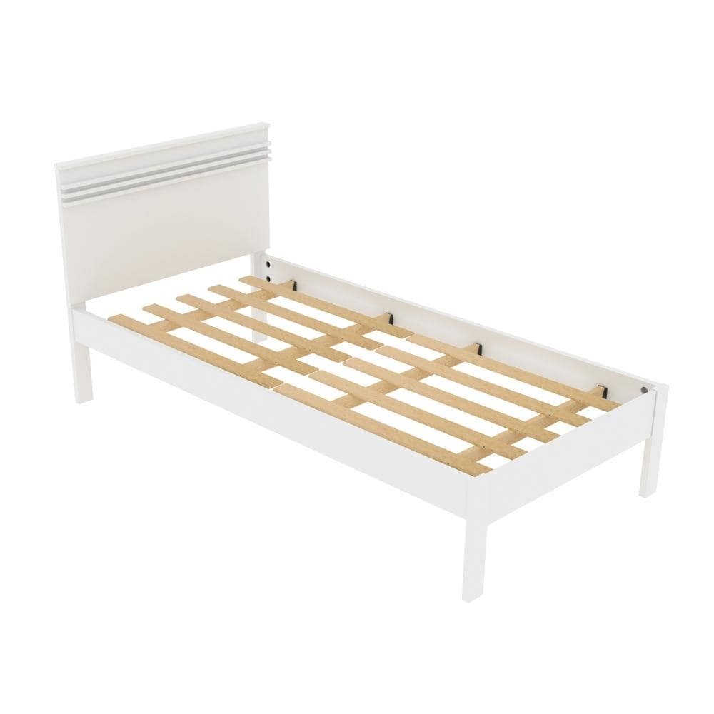 Cama de Solteiro para Colchao 88 x 188cm Multimoveis VCR35014