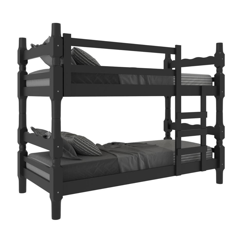 Beliche Madeira Macica - vira 2 Camas - para Colchao 78/88 x 188cm Porto Multimoveis VCR41