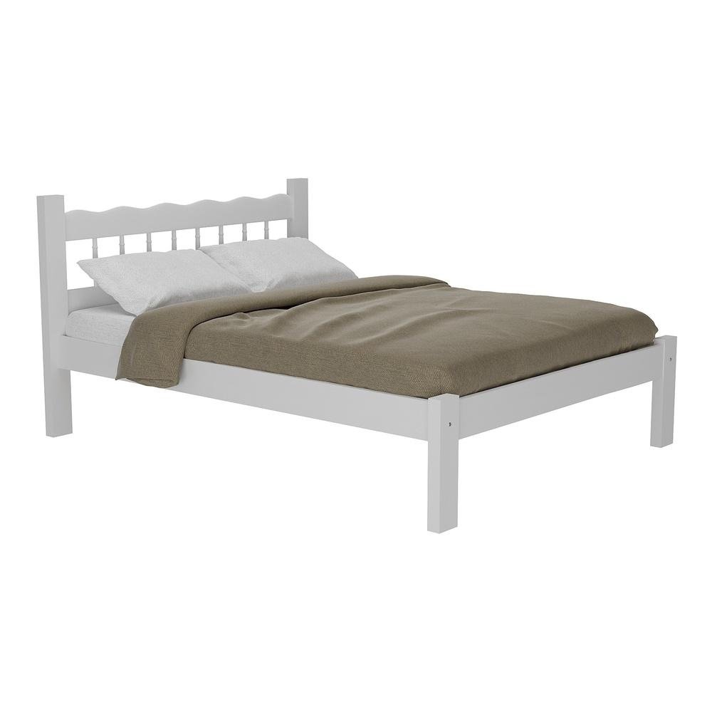 Cama Casal Madeira Macica para Colchao 128/138X188cm Capri Multimoveis VCR4140