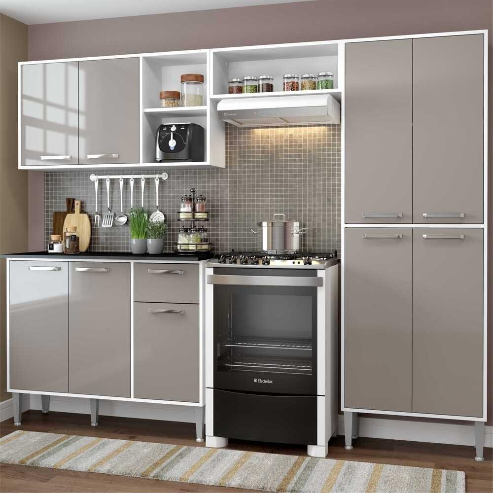 Armario de Cozinha Compacta Xangai Multimoveis VM2840