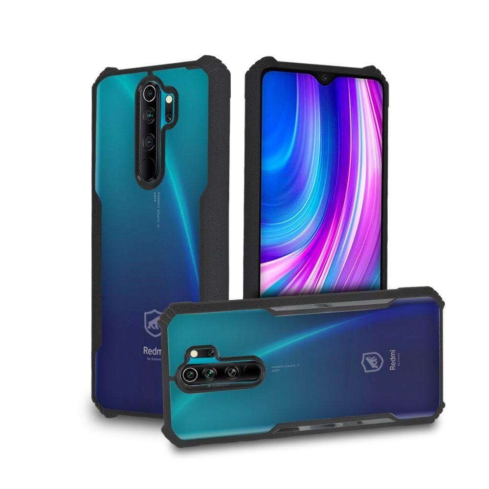 Capa case capinha Dual Shock X Preta para Xiaomi Note 8 Pro - GShield