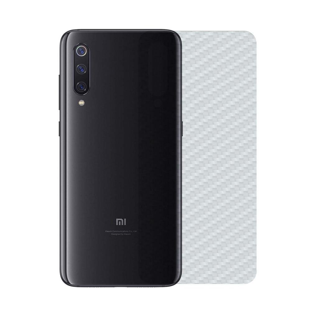 Pelicula Traseira de Fibra de Carbono Transparente para Xiaomi Mi 9 - Gorila Shield