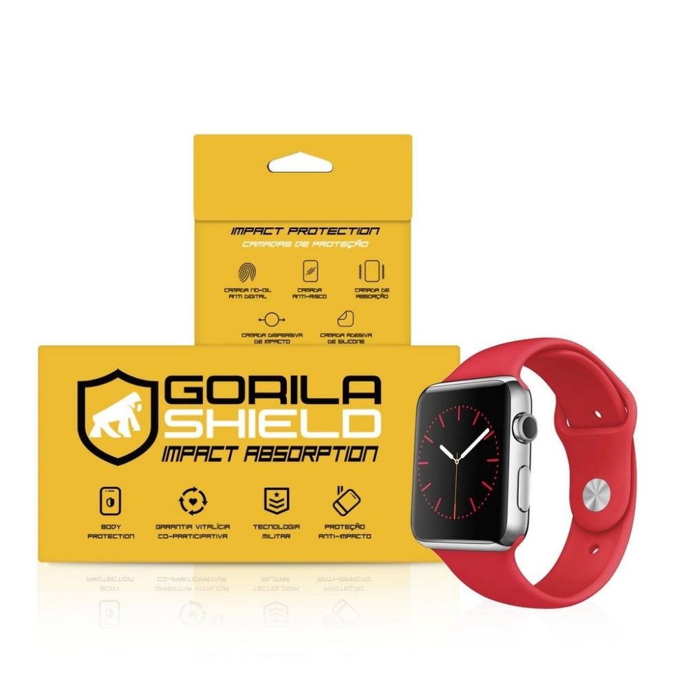 Pelicula de Nano Gel Dupla para Apple Watch 44mm - Gorila Shield
