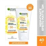 Hidratante Facial Garnier com Vitamina C Efeito Matte FPS30 40g