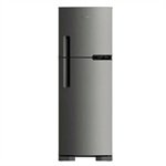 Refrigerador/Geladeira Brastemp Duplex 375L BRM44HK, Frost Free, Compartimento Extrafrio Fresh Zone, Inox, 110V