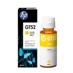 Garrafa de Tinta HP GT52 M0H56AL Amarela para Impresspras 5822, 416, 517, 532, 617