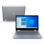 Notebook Positivo Duo C464A Celeron Dual Core, 12', Windows 10, 4GB RAM, 64GB, Cinza