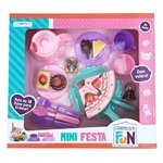 Kit Mini Festa Creative Fun Peças com Velcros Indicado para +3 Anos Colorido Multikids - BR643