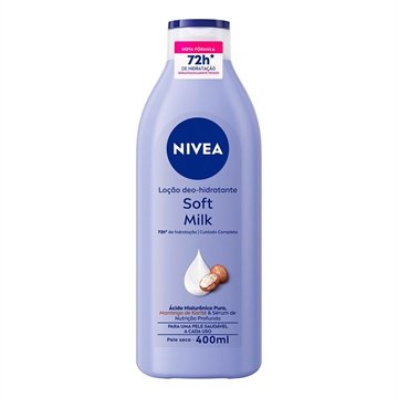 Hidratante Corporal Nivea Soft Milk 400ml é boa?