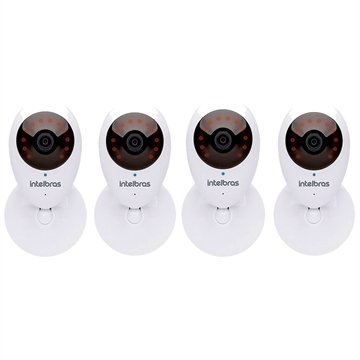 Kit 4 Câmeras de Segurança Interna IP WI-FI HD IC3 - Intelbras é ruim? Kit 4 Câmeras de Segurança Interna IP WI-FI HD IC3 - Intelbras é boa?
