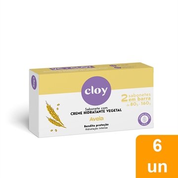 Sabonete Cloy Beauty Bar Ultra Hidratante Aveia e Karité 80g 6 Embalagens com 2 Unidades é boa?