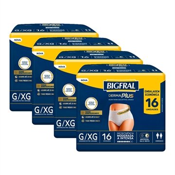 Fralda Descartável Geriátrica/Adulto Bigfral Pants Premium Tamanho G/XG 4 Pacotes com 16 Tiras é boa?