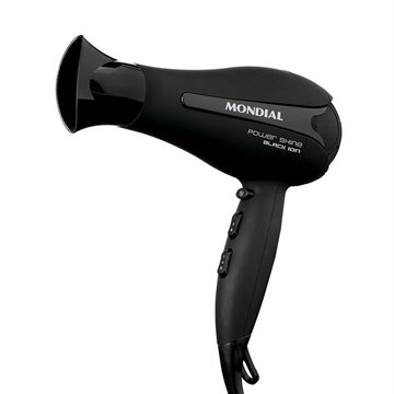 Secador de Cabelo Mondial Power Shine SC-13 Black Tourmline Íon 2 Velocidades 3 Temperaturas 1900W 110V Menor preço em Secador de Cabelo Mondial Power Shine SC-13 Black Tourmline Íon 2 Velocidades 3 Temperaturas 1900W 110V