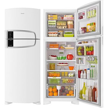 Geladeira/refrigerador 437 Litros 2 Portas Branco Bem Estar - Consul - 220v - Crm55abbna