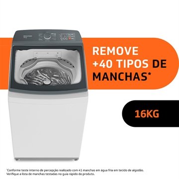Máquina de Lavar Roupas 15Kg Brastemp BWH15AB, Ciclo Edredom Especial, Enxague Anti-Alérgico, Ciclos Especiais, Branco