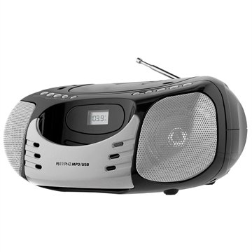 Menor preço em Rádio Boombox Philco PB119N2, CD, USB, MP3, Rádio FM, Display Digital, 5W RMS