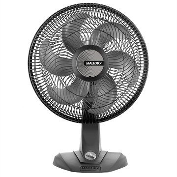 Menor preço em Ventilador de Mesa Mallory Olimpo TS, 40cm, 3 Velocidades, Preto/Grafite