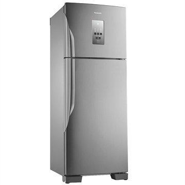 Menor preço em Geladeira/Refrigerador Panasonic Frost Free 2 Portas Inverter Econavi NR BT55 483 Litros Aço Escovado 110V
