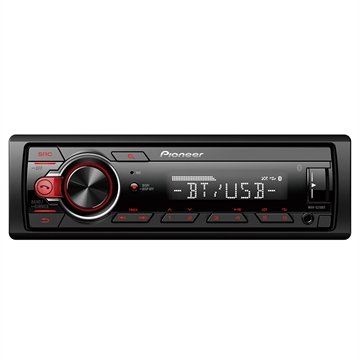 Menor preço em Som Automotivo Pioneer MVH-S218BT Media Receiver, Entrada USB e Auxiliar, Microfone Integrado,Bluetooth