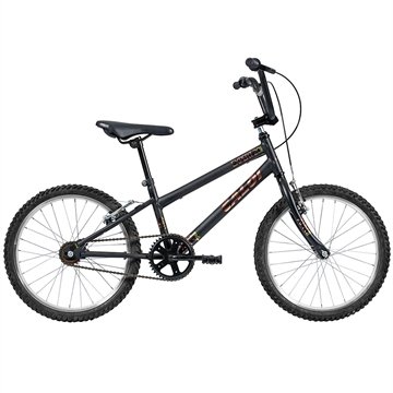 Bicicleta Juvenil Caloi Aro 20 Expert, Freios V-Brake, Guidão de Aço estilo BMX, Preta é boa?