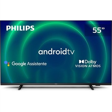 Smart TV LED 55" Philips 55PUG7406/78 4K UHD Android com Wi-Fi, 2 USB, 4 HDMI, Dolby Vision e Atmos, 60Hz é ruim? Smart TV LED 55" Philips 55PUG7406/78 4K UHD Android com Wi-Fi, 2 USB, 4 HDMI, Dolby Vision e Atmos, 60Hz é boa?