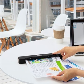 Scanner Epson Workforce Portátil ES-60W, Documentos, Wirelles, ADF