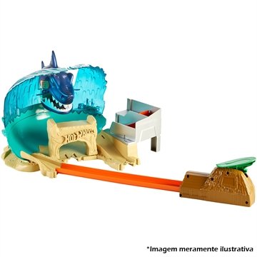Conjunto Hot Wheels City Ataque Tubarão é boa?