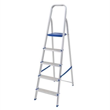 Escada Mor de Alumínio 5 Degraus, Uso Doméstico é ruim? Escada Mor de Alumínio 5 Degraus, Uso Doméstico é boa?