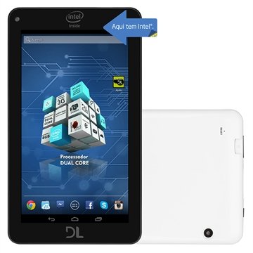 Tablet Dl X-pro Tp266bra Branco 8gb Wi-fi