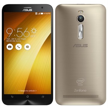Celular Smartphone Asus Zenfone 2 Ze551ml 16gb Dourado - Dual Chip