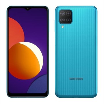 Smartphone Samsung Galaxy M12 Verde, Tela 6.5", 4G+Wi-Fi+NFC, And. 11, Câm. Tras. de 48+5+2+2MP, Frontal de 8MP, 4GB RAM, 64GB é boa?