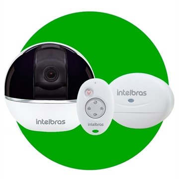 Menor preço em Câmera de Segurança Interna Intelbras IC7 com Wi-Fi, 360 Graus, 4mm, Full HD, Alarme e Acesso Remoto