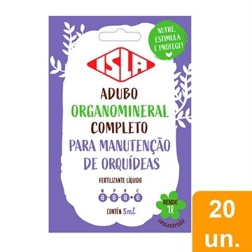 Adubo Fertigarden Orquídeas Isla, 5ml - Embalagem com 20 Unidades