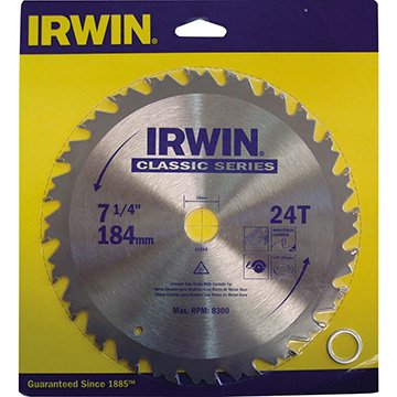 Disco de Serra Circular Irwin para Madeira 7,1/4 24D é ruim? Disco de Serra Circular Irwin para Madeira 7,1/4 24D é boa?