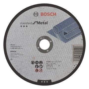 Disco Corte Bosch GRAO30 9P 230X3,0X22,23mm Metal