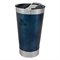 Copo Stanley de Cerveja Térmico Azul com Tampa 473ml