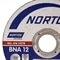 Disco de Corte Norton BNA12 4.1/2P 115X1,6X22,23MM Azul - Embalagem com 25 Unidades